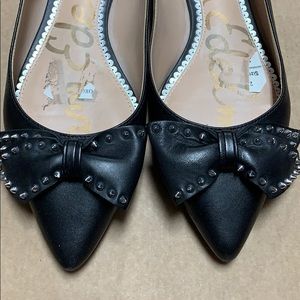 Sam edelman with bow black flats!🥿